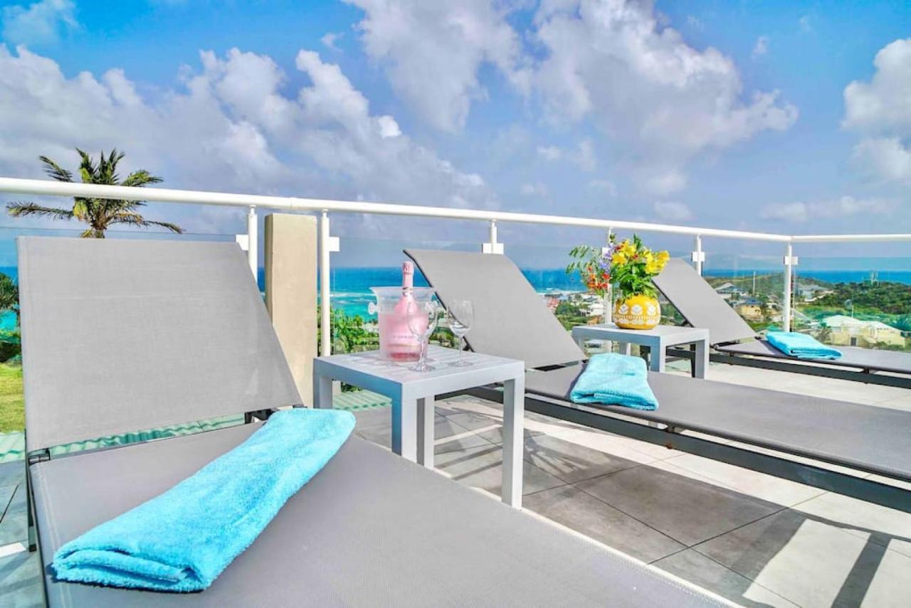 V5 Between Sky And Sea, Caribbean Magical View Oyster Pond Luaran gambar